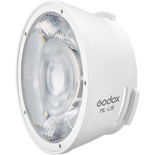 Godox ML100Bi K1 Bi-Color Portable LED Light (36° Lens & Power Bank Holder Kit) - 9